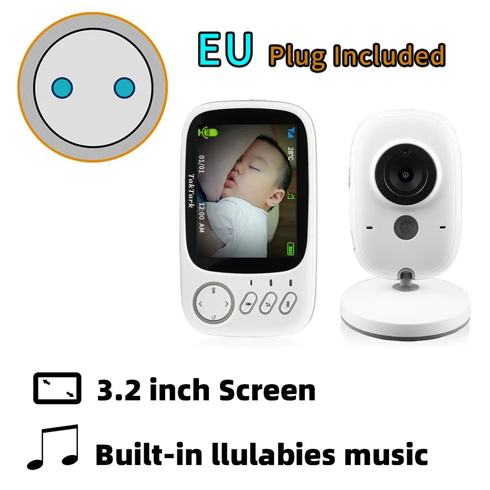 Camera bebe babyphone blancs