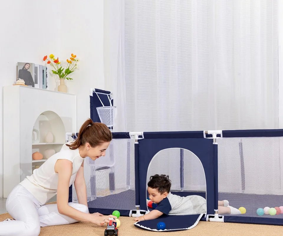 Baby Playpen Children Furniture New Arrival For Children Large Dry Pool Baby Playground For 0-6 Years Old Ball Pit Safety Fence - bebemam.com