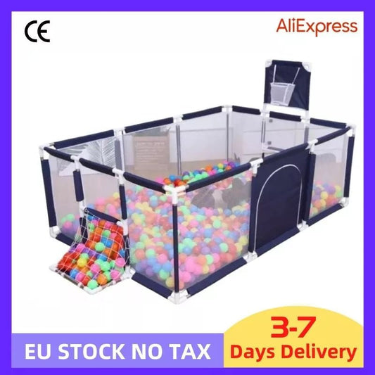 Baby Playpen Children Furniture New Arrival For Children Large Dry Pool Baby Playground For 0-6 Years Old Ball Pit Safety Fence - bebemam.com