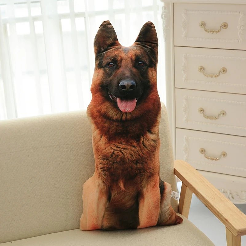 Coussin en peluche 3D - bebemam.com