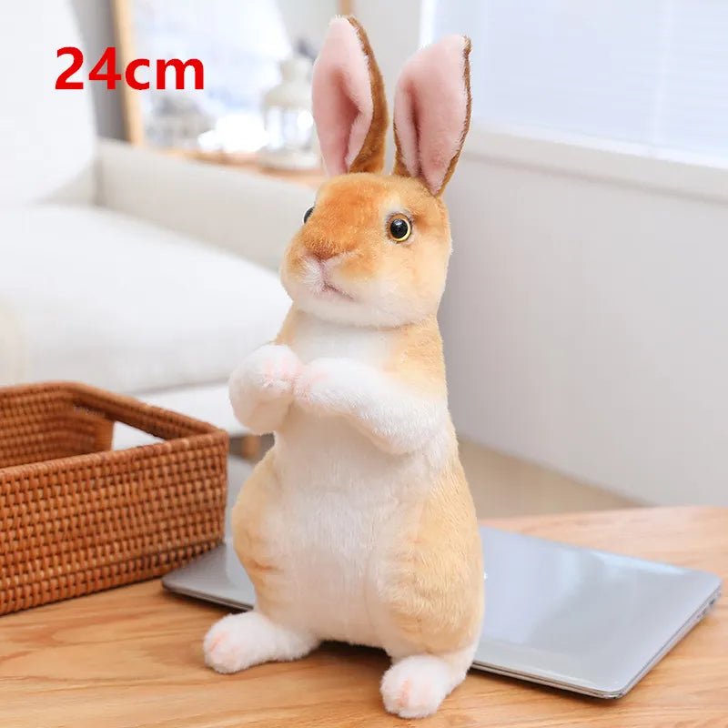 Peluche à longues oreilles de lapin - bebemam.com