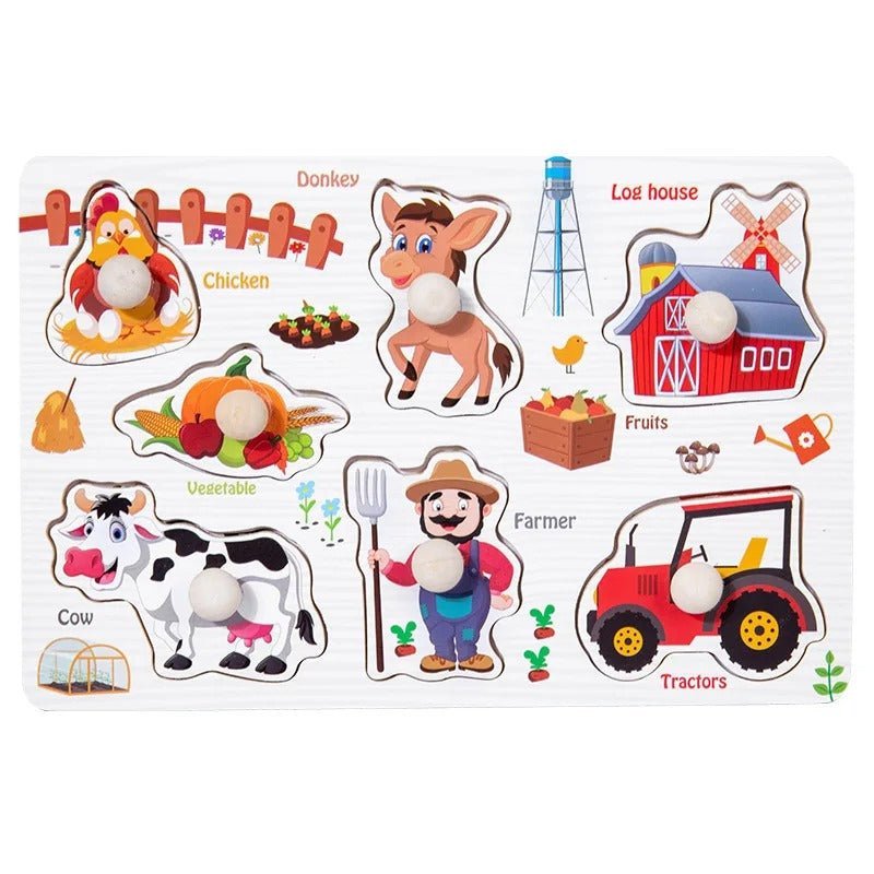 Purpledi : Puzzles en bois a replacer - bebemam.com