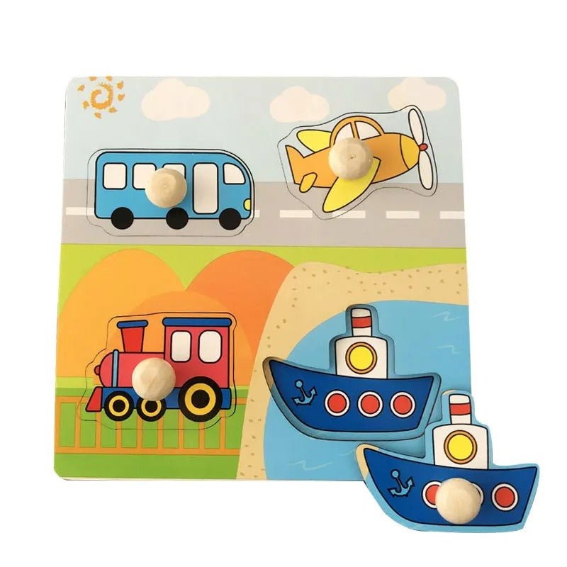 Purpledi : Puzzles en bois a replacer - bebemam.com