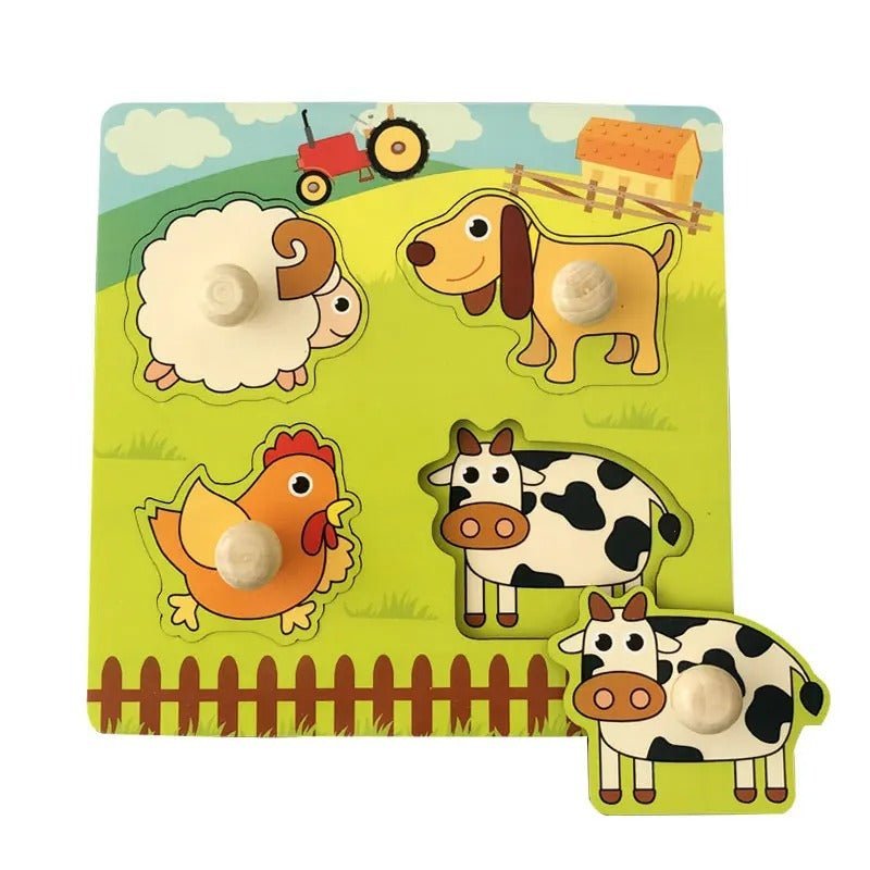 Purpledi : Puzzles en bois a replacer - bebemam.com