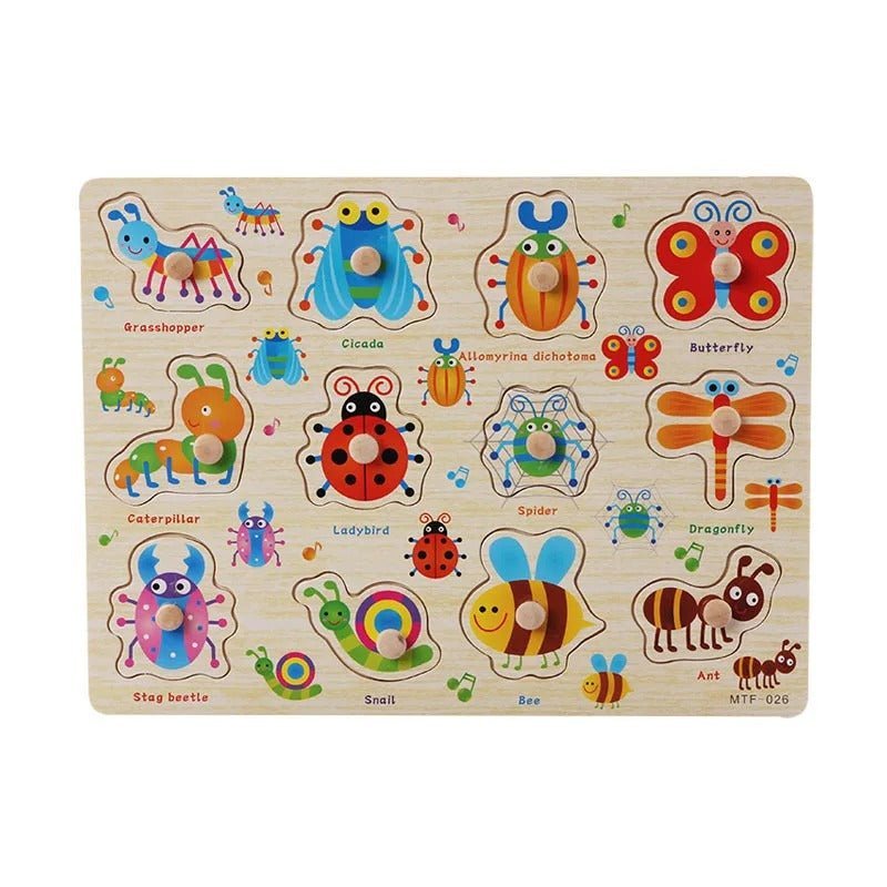 Purpledi : Puzzles en bois a replacer - bebemam.com