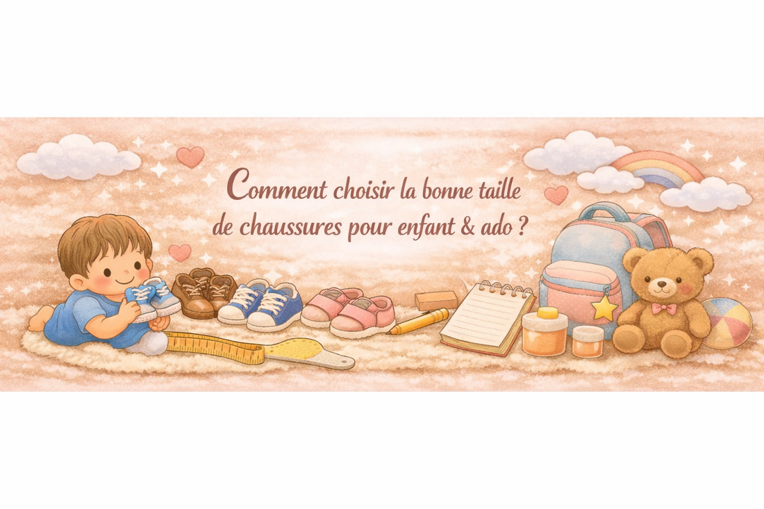 Chaussures enfant & ado : choisir la bonne taille