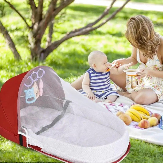 berceau de voyage : accessoire idéal pour les sortie de bébé - bebemam.com