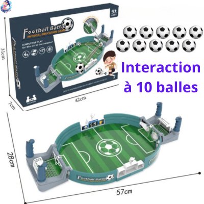 Baby foot interactif butigame dix balles