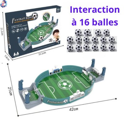 Baby foot interactif butigame seize balles