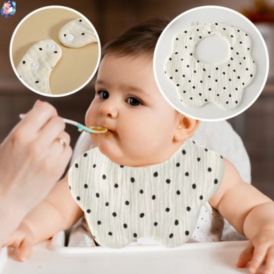 Bavoir-bebe-PALOMA-petit-pois
