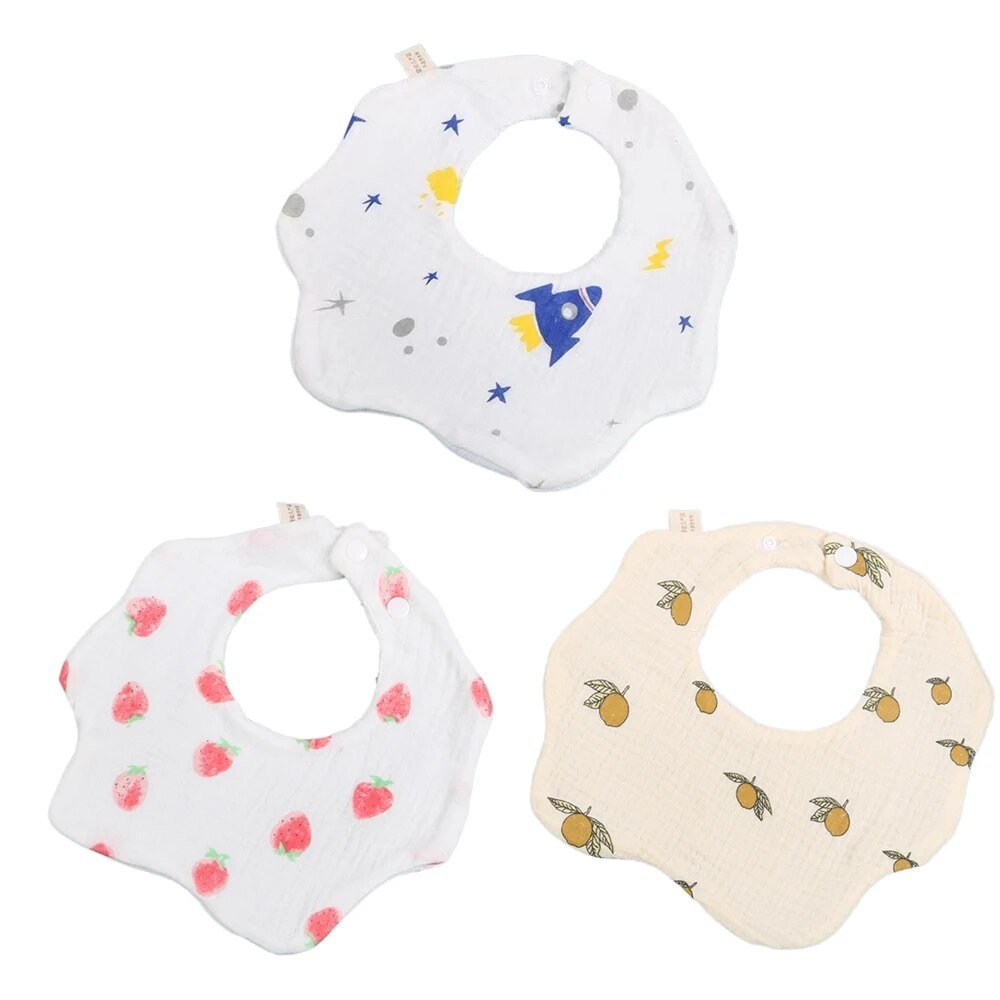 Bavoir-bebe-PALOMA-rose