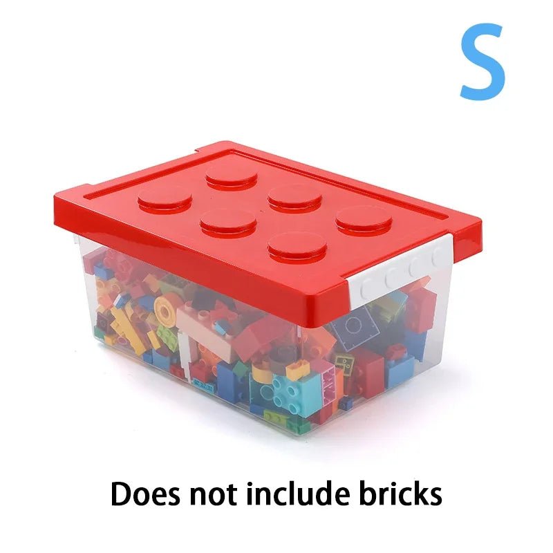 Boite-de-rangement-BLOCK-TOYS-rouge-S