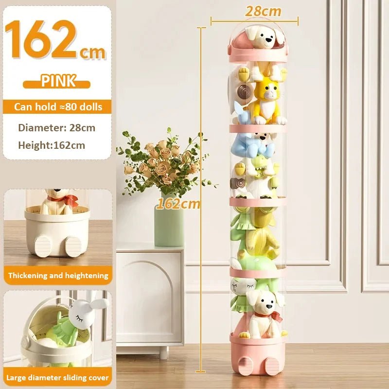 Boite-de-rangement-PLUSH-TOY-rose
