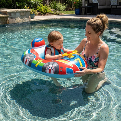 bouee bebe voiture piscine