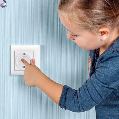 Cache prise bebe safety protection