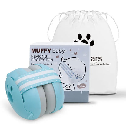 Casque anti bruit muffy baby bleu