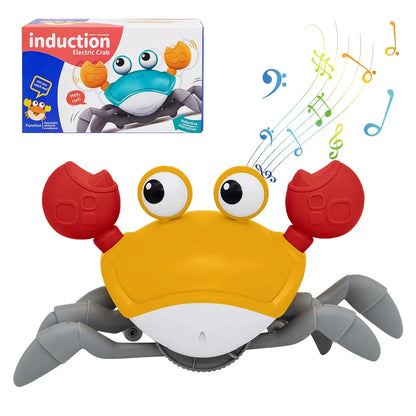 Crabe rampant avec musique songi orange