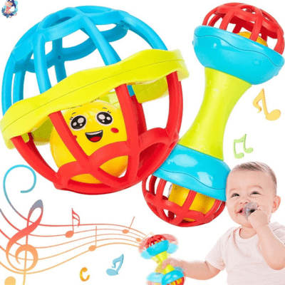  Hochet en caoutchouc souple pour bebe soft ball bebe tout sourire