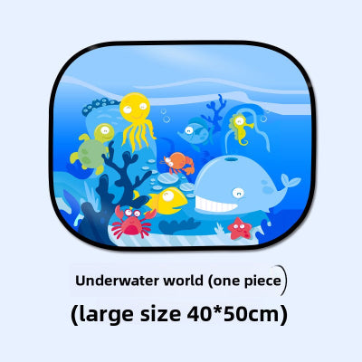 Pare soleil voiture bebe sun shade ocean