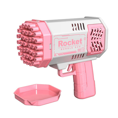 Pistolet a bulles rocket rose