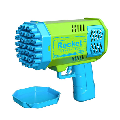 Pistolet a bulles rocket vert