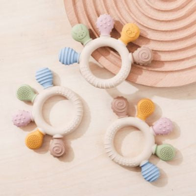 anneau de dentition apaisement bebe  