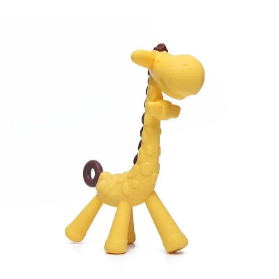 anneau de dentition jaune marron