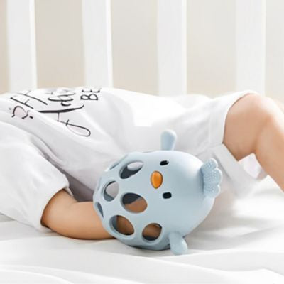 anneau de dentition poussin massage  