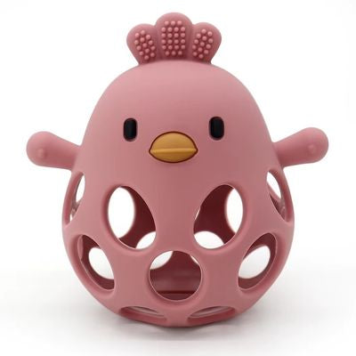 anneau de dentition poussin rose