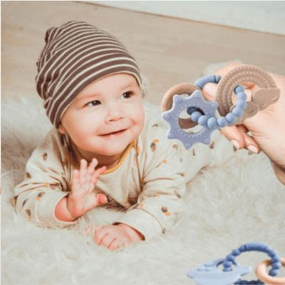 anneau de dentition silicone sans BPA