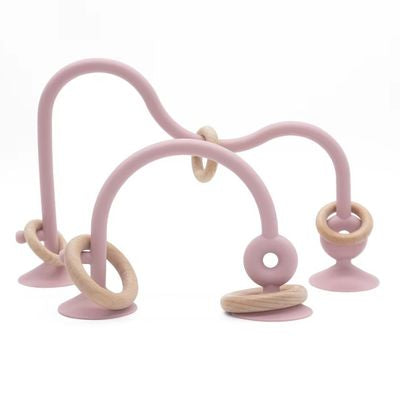 anneau de dentition silicones rose clair