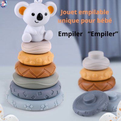 Anneaux à empiler pour Bébés KOALA - bebemam.com