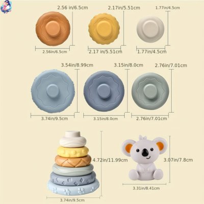 Anneaux à empiler pour Bébés KOALA - bebemam.com