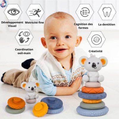 Anneaux à empiler pour Bébés KOALA - bebemam.com