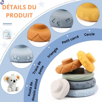 Anneaux à empiler pour Bébés KOALA - bebemam.com