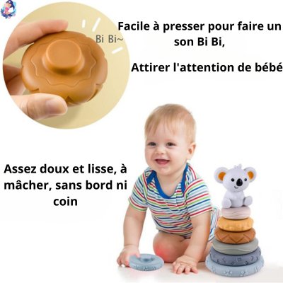 Anneaux à empiler pour Bébés KOALA - bebemam.com