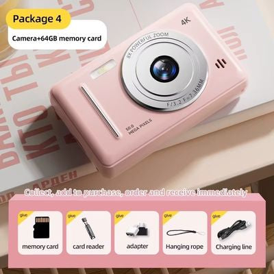 appareil photo compacts rose
