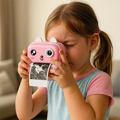 appareil photo enfant design ludique animalier