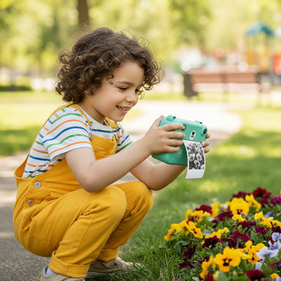 appareil photo enfant developpent l oeil artistique