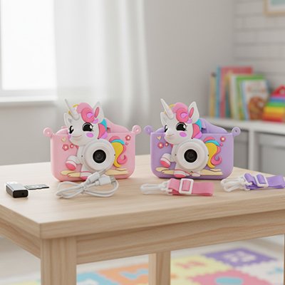appareil photo enfant double coloris disponible