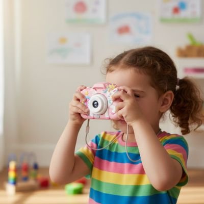 appareil photo enfant encourage l exploration visuelle
