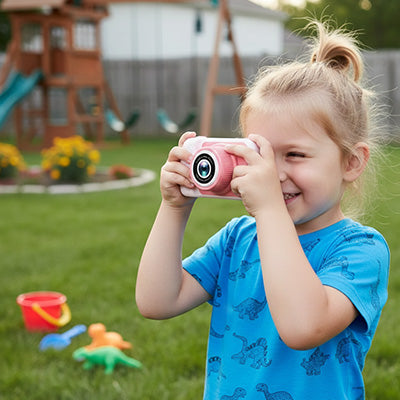 appareil photo enfant encourage l expression artistique