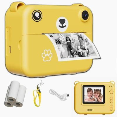 appareil photo enfant jaune