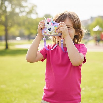 appareil photo enfant sangle de transport incluse