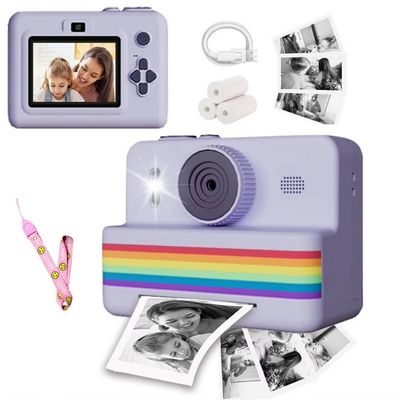 appareil photo enfant violet