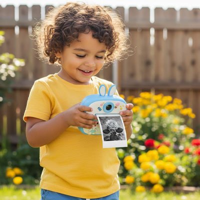 appareil photo instantane enfant autonomie complete