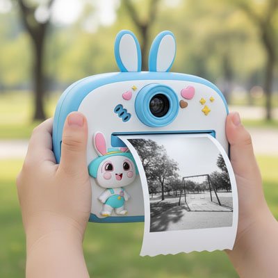 appareil photo instantane enfant conception resistante aux chocs