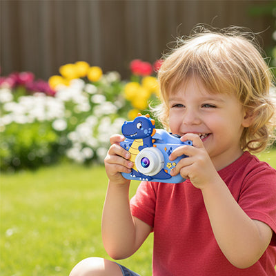 appareil photo pour enfant bleu