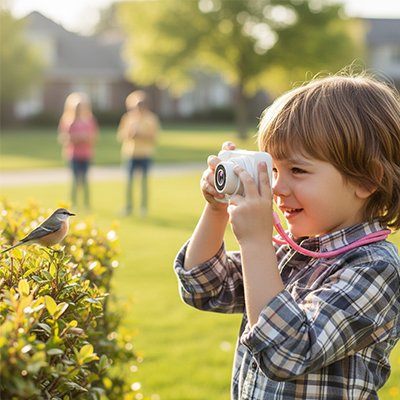 appareil photo pour enfant cordon de securite inclus
