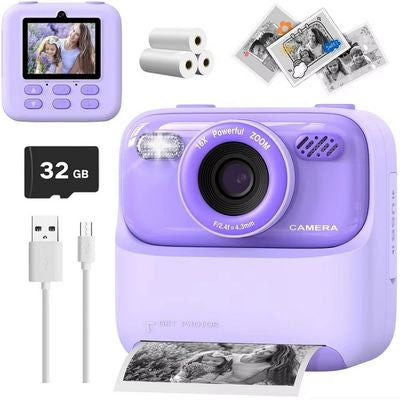 appareil photos enfants violet